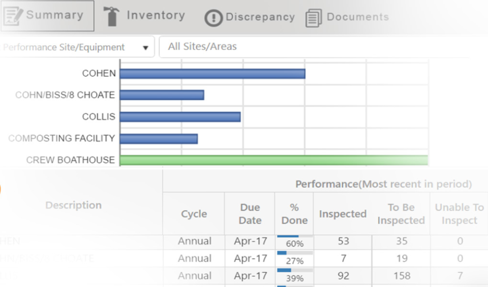 screenshot of Life Safety Inspector